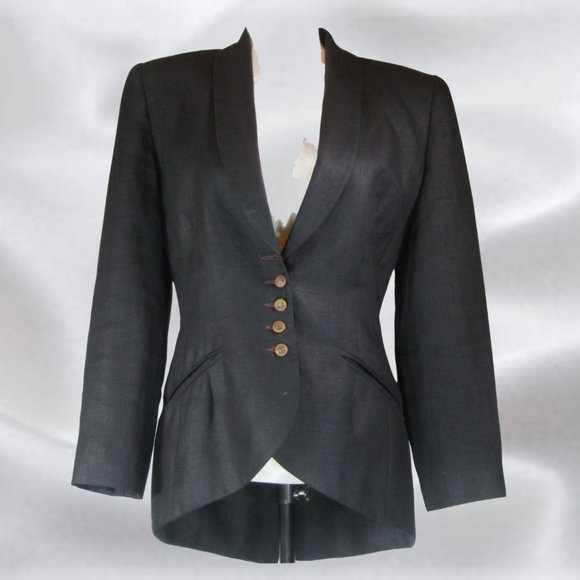 Holt Renfrew Collection Jackets & Blazers - Holt Renfrew Collection Black Jacket in Size 10